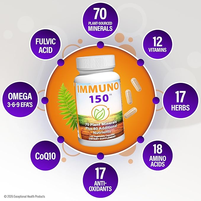 Immuno 150 Plant-Based Multivitamin