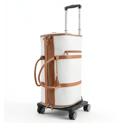 Volosia Executive Heritage Leather Travel Duffel