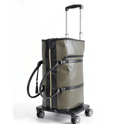 Volosia Executive Heritage Leather Travel Duffel