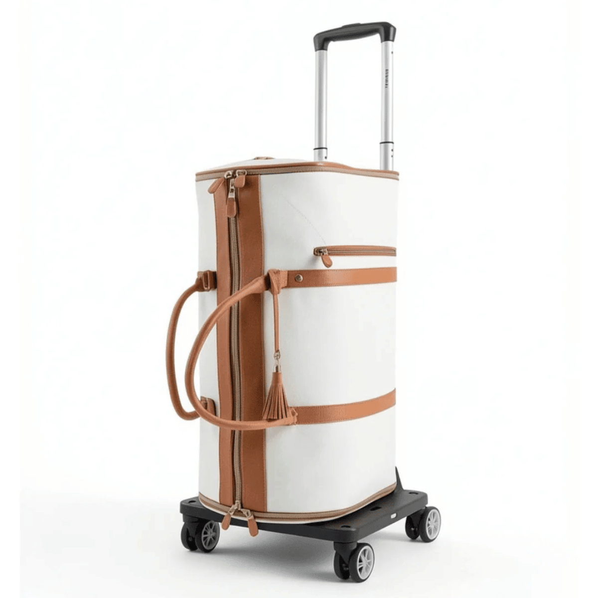 Volosia Executive Heritage Leather Travel Duffel