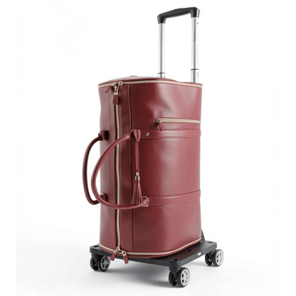 Volosia Executive Heritage Leather Travel Duffel