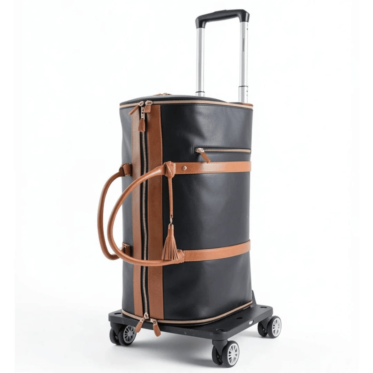 Volosia Executive Heritage Leather Travel Duffel