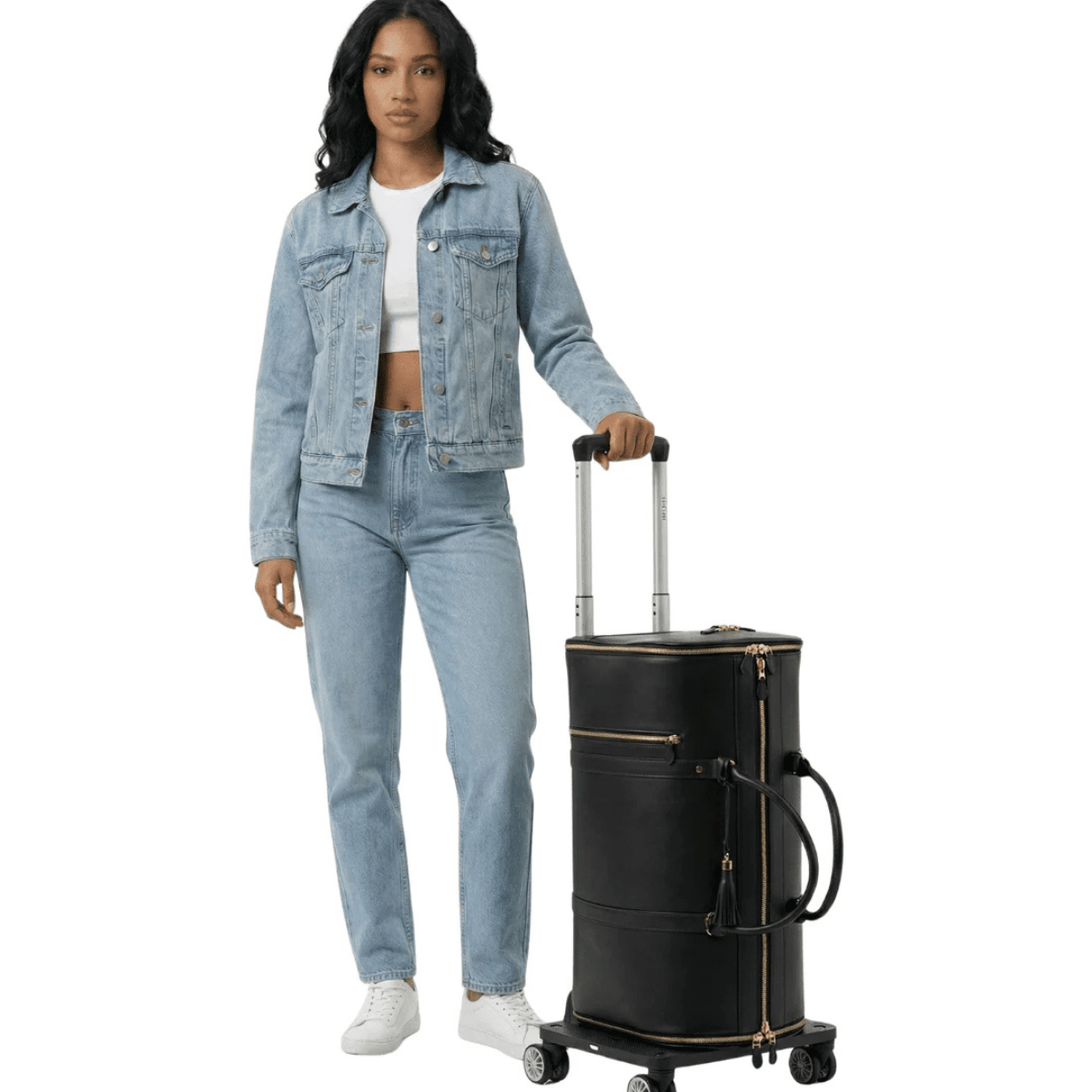 Volosia Executive Heritage Leather Travel Duffel