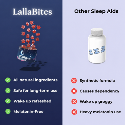 LallaBites Natural Sleep Gummies – Sweet Dreams Made Easy
