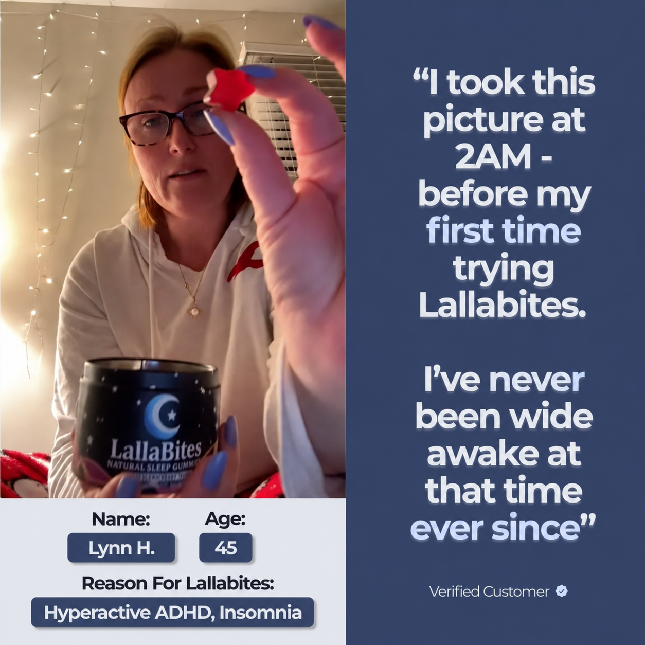LallaBites Natural Sleep Gummies – Sweet Dreams Made Easy