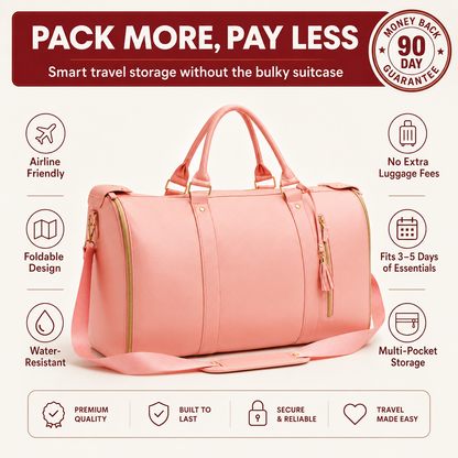 Large Capacity Foldable Travel Duffle Bag