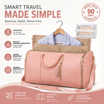 Large Capacity Foldable Travel Duffle Bag