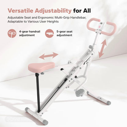 Foldable Home Fitness Rowing Machine