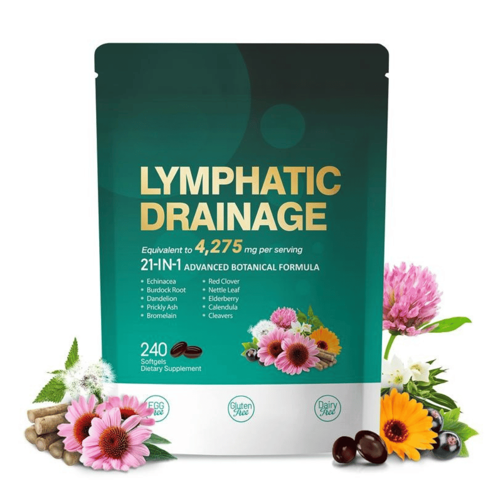Lymphatic Drainage Supplement – 21-in-1 Advanced Botanical Formula
