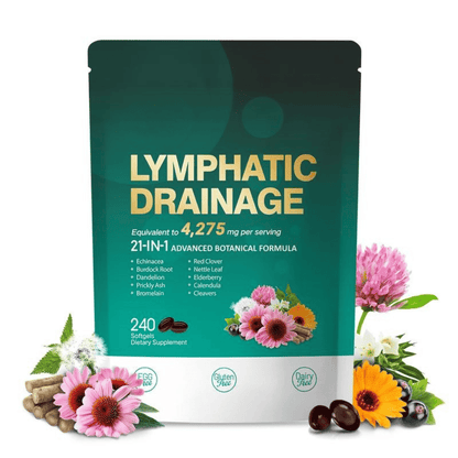 Lymphatic Drainage Supplement – 21-in-1 Advanced Botanical Formula