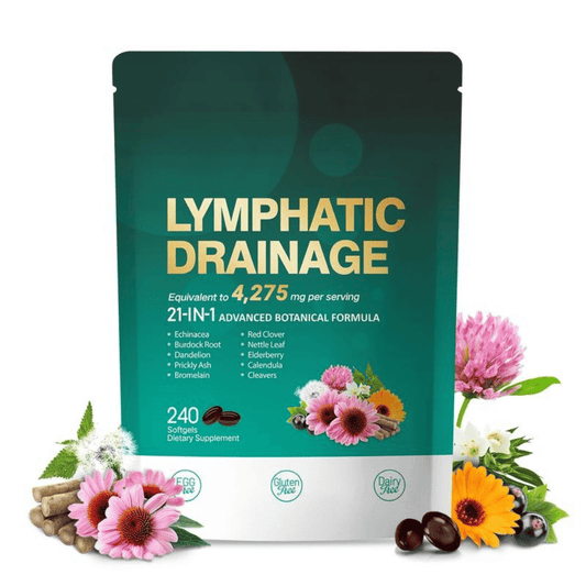 Lymphatic Drainage Supplement – 21-in-1 Advanced Botanical Formula